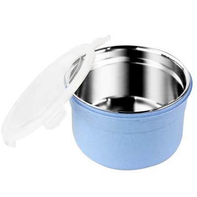 China All Round Food Storage Container Sets BPA-Free Kitchen Food Sealed Refrigerator Food Lunch Box Freshening for sale