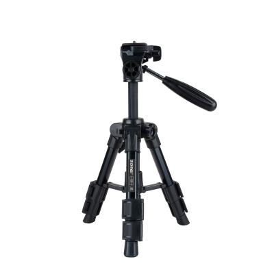 China Professional Digital Camera ZoMei 530mm Tripod Q100 Aluminum Black Tripod Stand For DSLR Digital Camera Smart Phone Mobile Phone for sale