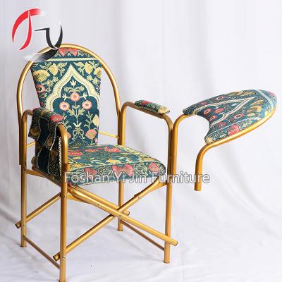 China Contemporary Home Use Worship Mosque Muslim Folding Prayer Chair for sale