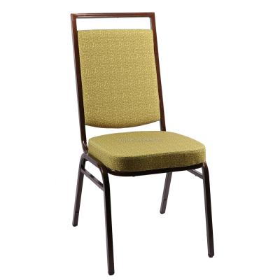 China Durable And Comfortable Mordern Design Iron Stacking Restaurant Banquet Dining Chair Wedding Banquet Chair for sale