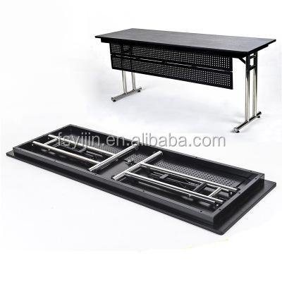 China Stainless Steel Frame Training Meeting Collapsible Folding Fireproof Outdoor Conference Table for sale