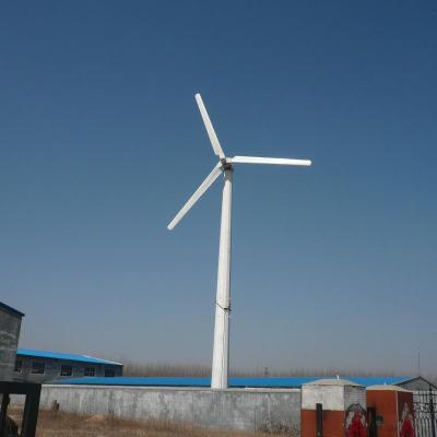 China Nylon Fiber Home Use Wind Turbines 3 Blades 10kw Wind Turbine Generator Price Trade for sale