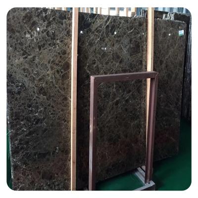 China Modern Emperador Marble Brown Dark Slab Interior Decoration Exterior Natural Stone for sale