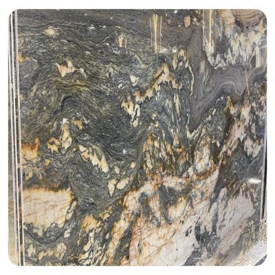 China Modern Decoration Luxury Natural Crystal Blue Green Material Stone Natural Marble Flooring for sale