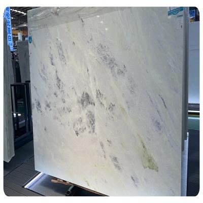 China Modern Luxury Natural Stone Mirror Of Natural Marble Flooring Sky Tiles Marble Interior Decoration Material for sale