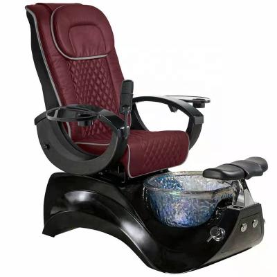 China Modern Luxury Spa Pedicure Chair Foshan Salon Big Back Sit Back Massage Spa Foot Pedicure Chair for sale