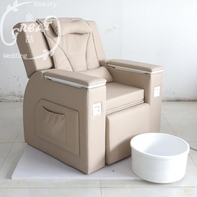 China Foshan factory wholesale price modern luxury large massage pedicure chair new no piping for sale