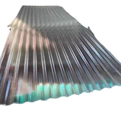 China Customized Modern Hot Selling Transparent Plastic Roofing Tile FRP Plastic Corrugated Sheet for sale