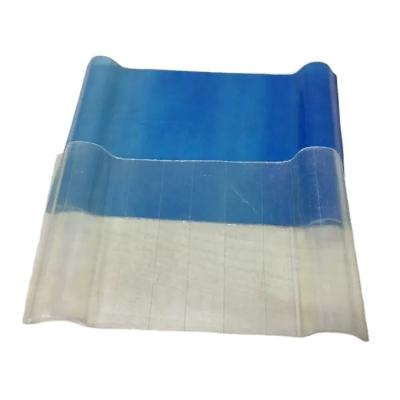 China Factory Direct Modern Color Transparent Waterproof Plastic Roofing Tile FRP Roofing Panel for sale