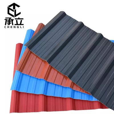 China American Roof Tile Color Insulation Plastic Fashion Waterproof PVC Roofing Shingles For Building for sale