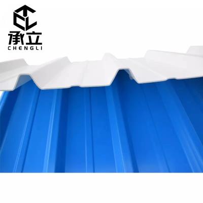 China 2022 American Hot Selling Insulation Roofing Waterproof Vado Color PVC Roofing Tile For Building for sale