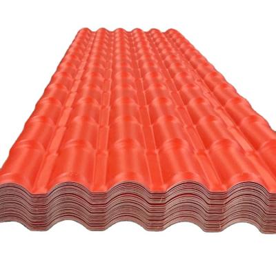 China 2022 high quality custom synthetic resin contemporary corrugated roof tiles for housing construction for sale