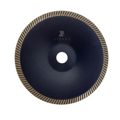 China Cutting circles or curved line on slab 180mm concave saw blade for cutting stone for sale