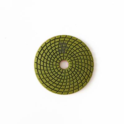 China Diamond Water Polishing Pad For Granite Resin Binder Artificial Stone Marble Granite Terrazzo Floor Tile Polishing Treatment for sale