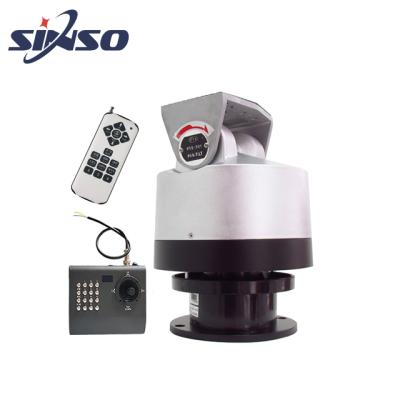 China IP65 joystick control variable speed laser mount sinso sn301 waterproof outdoor pan tilt head for sale