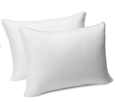 China Luxury hotel quality Custom wholesale cotton soft White pillow A7 for sale