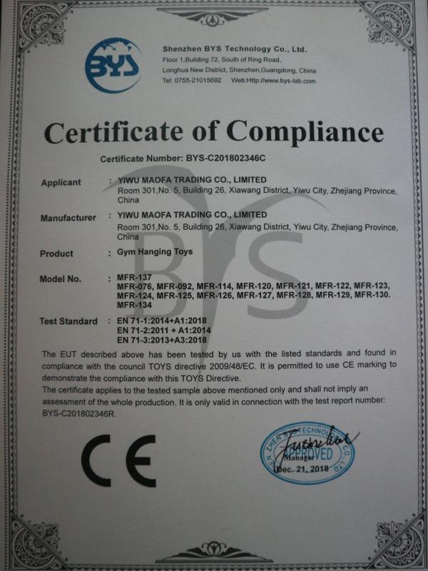 CE - Yiwu Maofa Trading Co., Limited