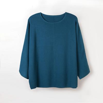 China Fashion QUICK DRY hot sale crew neck hand knit stylish cashmere wool sweaters for sale