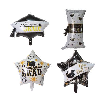 China New Self-Sealing Owl Certificate Graduation Foil Balloons Graduation Decorations Foil Balloons for sale