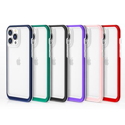 China Anti-fall For iPhone 13 Pro Max Case Slim Fit Clear Mobile Phone Case TPU Bumper Case For iPhone 13 for sale