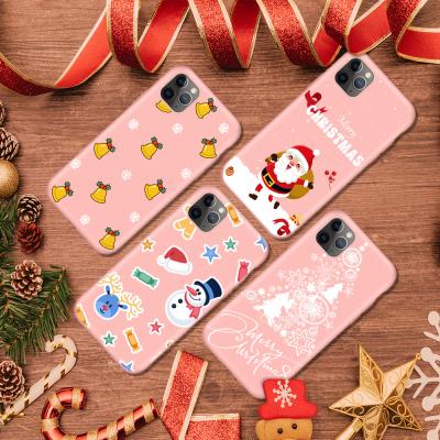 China Shock Proof Phone Case Premium New Back For iPhone 12 Case Merry Christmas Happy New Year Gift Phone Case For iPhone 12 Pro Max for sale