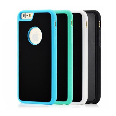 China Nano Suction Film On The Back Cell Phone Magic Case Anti Gravity Nano-adsorption Case For iPhone 7 for sale