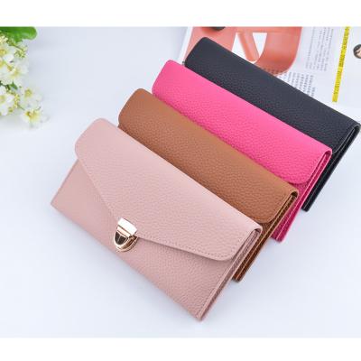 China Vintage Long Lock Hook Push-lock Closure Envelope Wallet Cell Phone Case For Galaxy S8 for sale