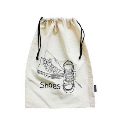 China NATIONAL Drawstring Kids Shoe Canvas Bag for sale