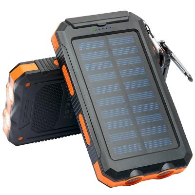 China Cheap Price 80000 Mah Solar Charger PhoneFor Camping Waterproof Outdoor Solar Panel Charger Portable Power Bank for sale