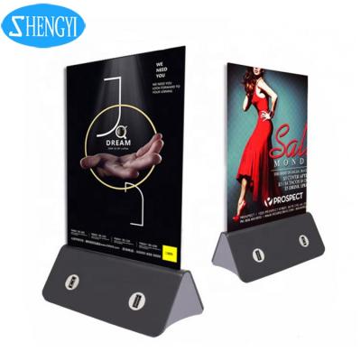 China Hot Selling High Capacity Restaurant Table Rack Menu Power Bank For Cafe Restaurant for sale