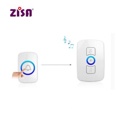 China ZISA Modern Wireless Remote Control Door Bell for sale