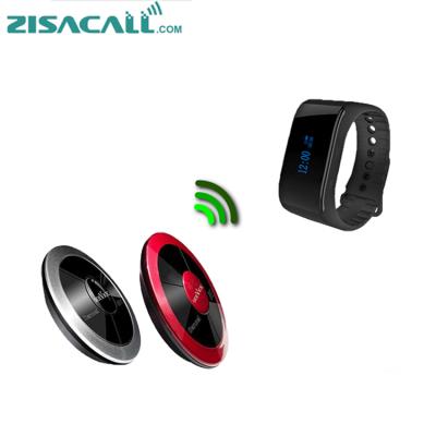 China ZISA Restaurant Table Service Wireless Guest Call Button System for sale