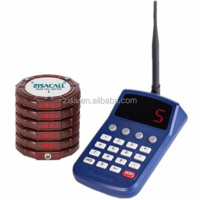 China Amazon Call Waiting People Best Sell Coaster Wireless Pager Guest Call Waiting Paging System for sale