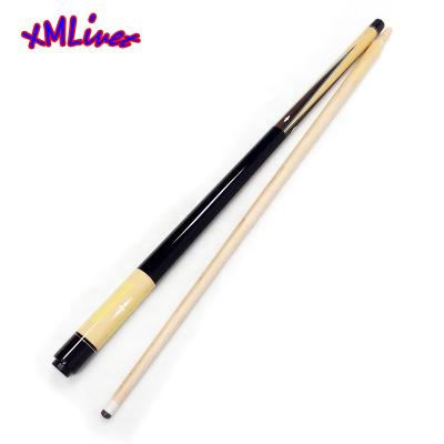 China Billiard Cues / carom cues / xmlivet decal design maple billiard cues wood carom cues 142cm billiards carom cues in 13mm and wood joint for sale