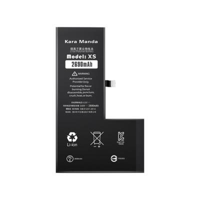 China Best Quality Mobile Phone Battery Voltage 3.82V Capacity 2690mAh Replacement For iPhone XS Battery for sale