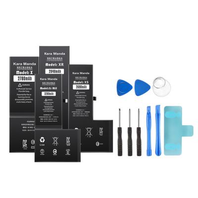 China High Quality Cellphone OEM Cell Phone Battery For iphone Replacement Battery For iphone X XS XR XSM Battery With Tool Kits for sale