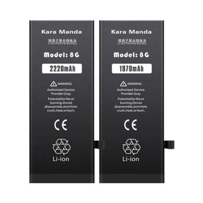 China Original High Quality Smart Cell Phone Batteries Capacity Digital Rechargeable Battery For iPhone 8 Battery for sale