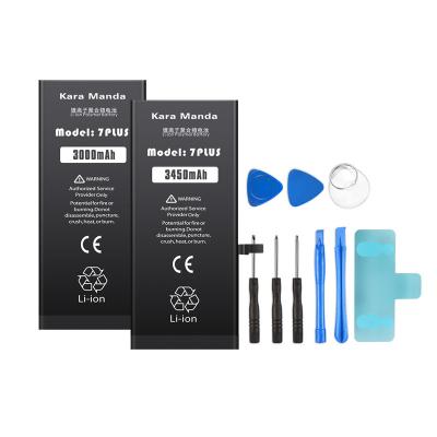 China Best Quality Cell Phone Cell Phone Li-Polymer Battery with Replace Tool Kits for iPhone 7plus Battery for sale