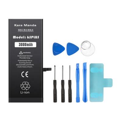 China Original Standard 3000mAh Mobile Phone Lithium Ion Battery Mobile Phone Battery Replacement For iPhone 6splus Battery With Install Tool Kits for sale