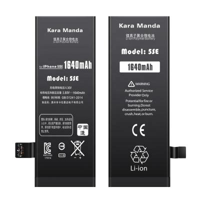 China Wholesale High Quality Mobile Phone Cell Phone Battery 1640mAh Capacity Real For Original Apple iPhone 5 SE Battery Replacement for sale