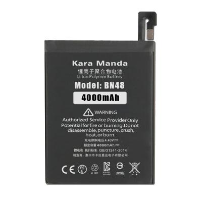 China Mobile Phone Factory Rechargeable BN48 Battery For Xiaomi Redmi Note 5 Battery Replacement Long Lasting 4000mAh Lithium Ion Batteries for sale