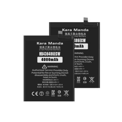 China 4000mAh Mobile Phone Cell Phone Battery HB436486ECW For Huawei Mate10 Mate10 pro Mate 20 Mate20RS Honor V20 P20 Battery Replacement for sale