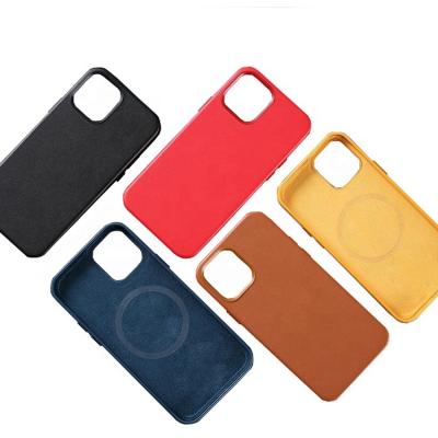 China Luxury Hot Selling Anti-fall Magnetic Phone Case PU Leather Case For iPhone 12 12 pro 12 max Mini Case Cover for sale