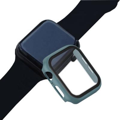 China Anti-drop For Apple Watch 3D 9H Full Coverage Screen Glass Protector For iwatch Series 1 2 3 4 5 6 Se Business 38 40 42 44mm Cover for sale