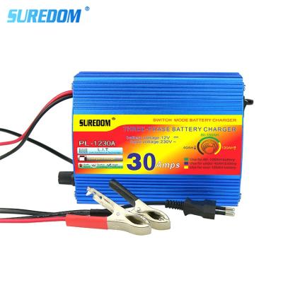 China Standard Battery Car Battery Charger 30A 12 Volt 24V Auto Battery Charger for sale