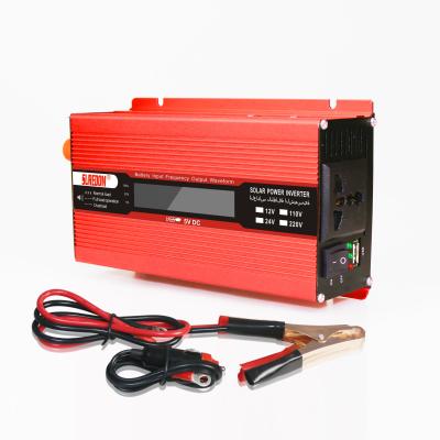 China Home 1000W Usb Car Power Inverter Solar Power System System/Household Inverter Solar Power Supply With LCD Led Display for sale