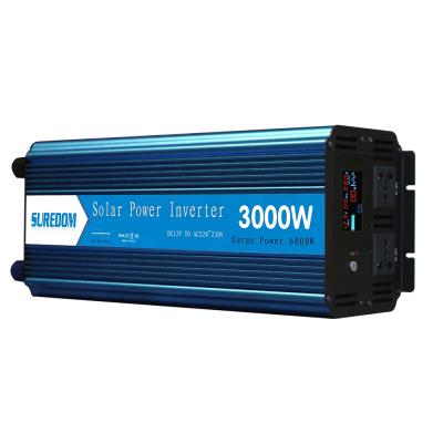 China Fan 3000w 12v 220v Inverter Pure Sine Wave Inverter DC To AC Inverter Solar System For Home Use for sale