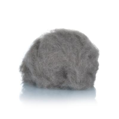 China NO PP /NO Dead Fiber Least VM Wool Animal Hair 100% Natural Animal Fiber Raccoon Hair for sale