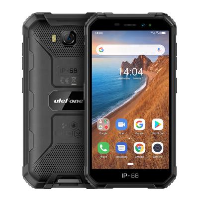 China Dual SIM Card Original Cheap Ulefone Armor X6 4000mAh Battery Face Unlock Phone 5 Inch Android 9.0 OS Waterproof Rugged Phones for sale