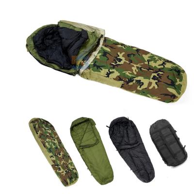 China Envelope Type Best Selling Outdoor MSS 4 In 1 Water Resistance Nylon Military Sleeping Bag for sale